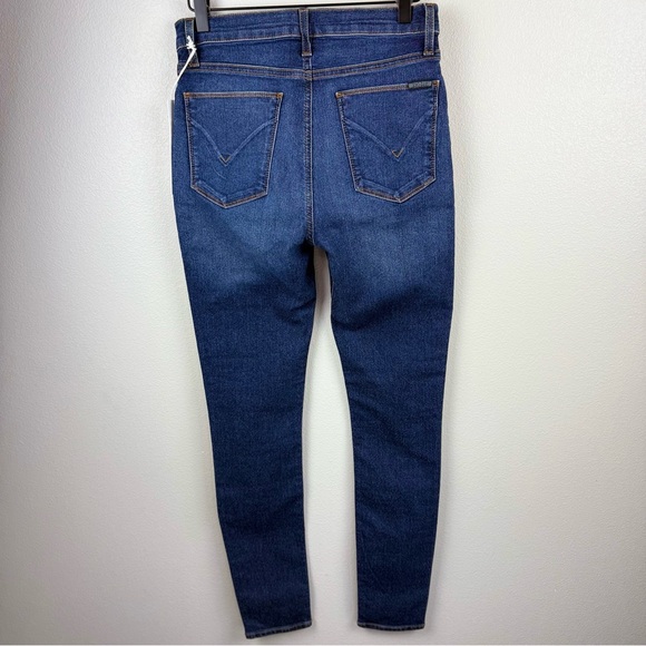 Hudson Blair Super Skinny High Rise Full Length Denim Jeans Women's Size 27 - Picture 5 of 16